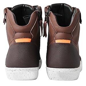 Amazon.co.jp: RIDEZ バイク スニーカー 耐水 プロテクター